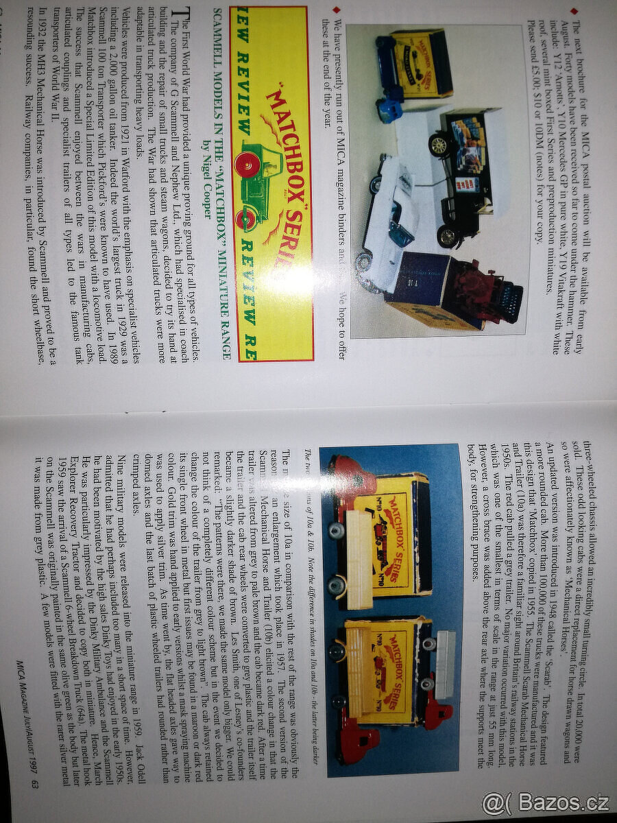 Matchbox časopisy - 3
