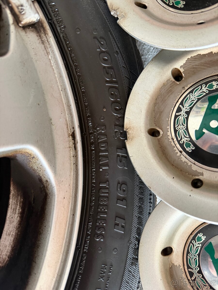 ALU 5x100 R15 LETNÍ KOMPLET - 3