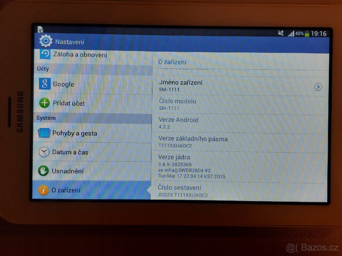 Samsung Galaxy Tab 3 7.0 Lite 3G SM-T111 - 3