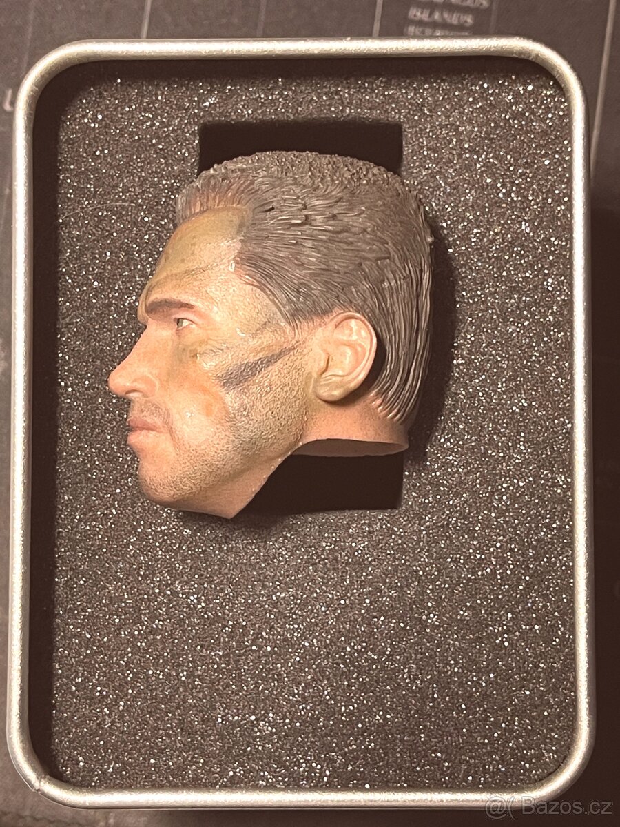 Predator 3x hlava Dutche na figurku 1/6 - A.Schwarzenegger - 3