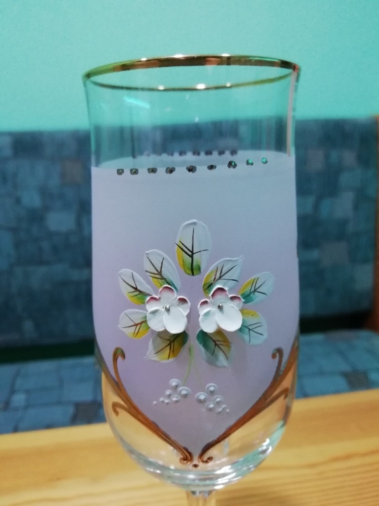 Skleničky na víno smaltované - 3