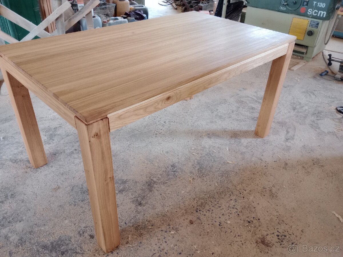 Jídelní stůl dub masiv - 3