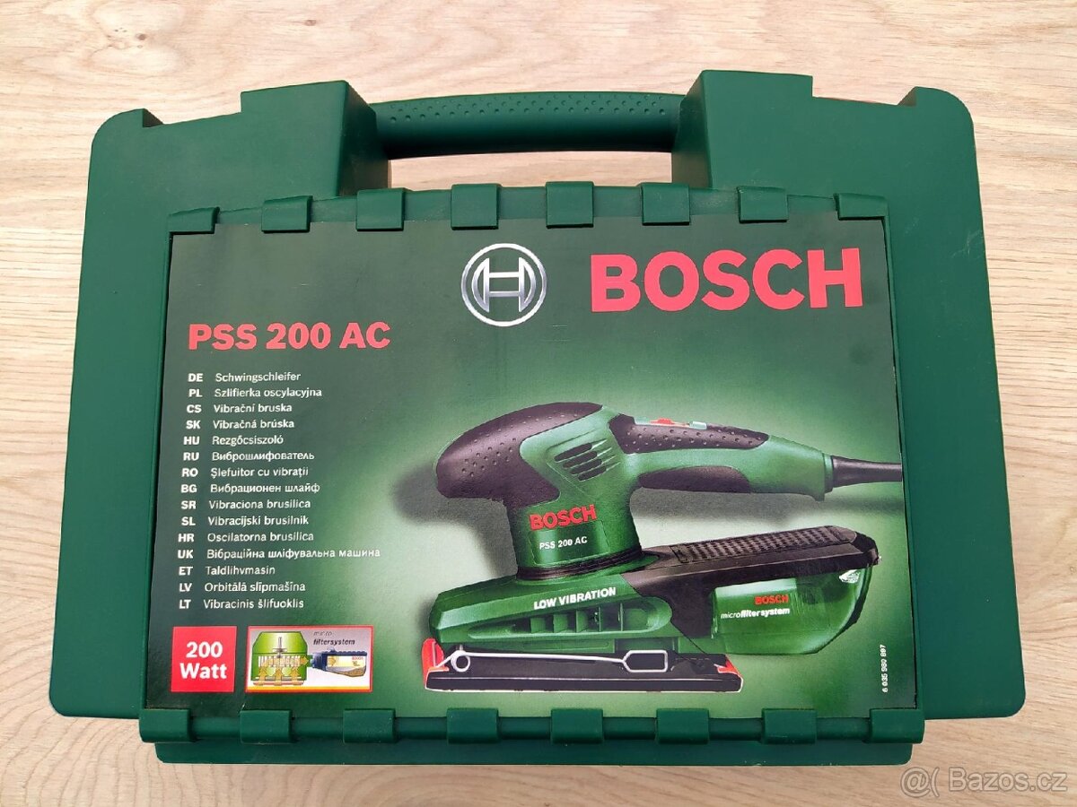 Vibrační bruska Bosch PSS 200 AC - 3