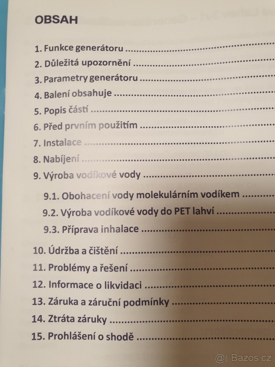 Vodíková lahev H2 - 3