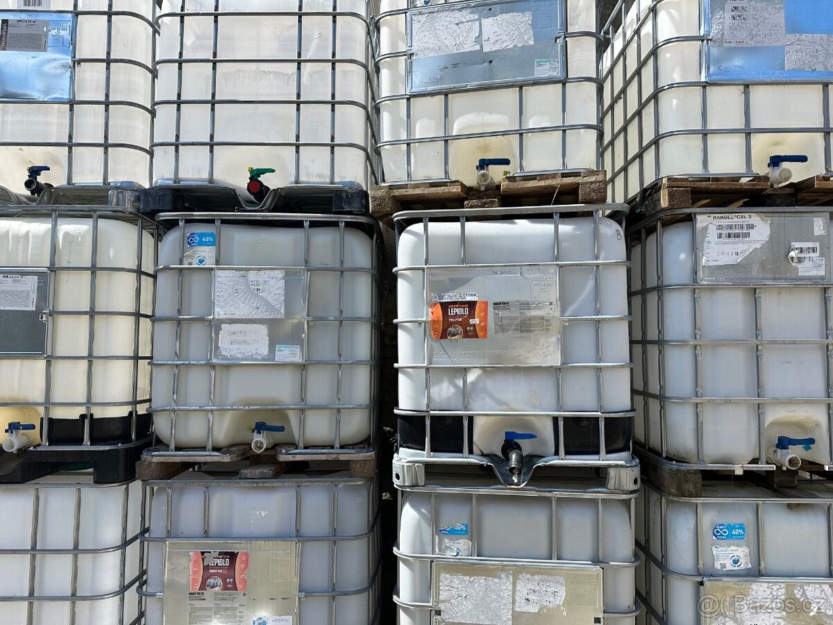 Nádrž na vodu - 1000 L - IBC kontejner - 3