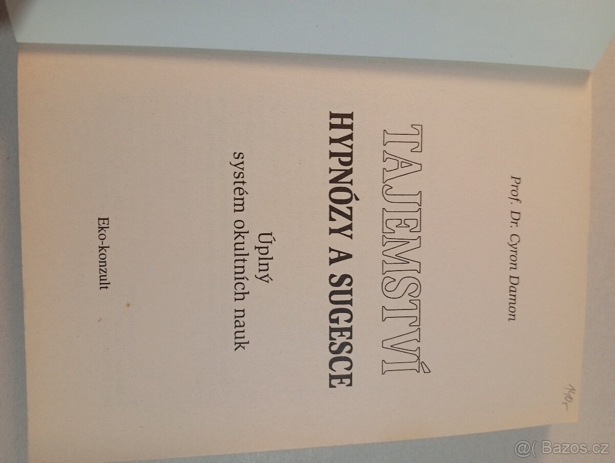 Tajemství hypnózy a sugesce - 3