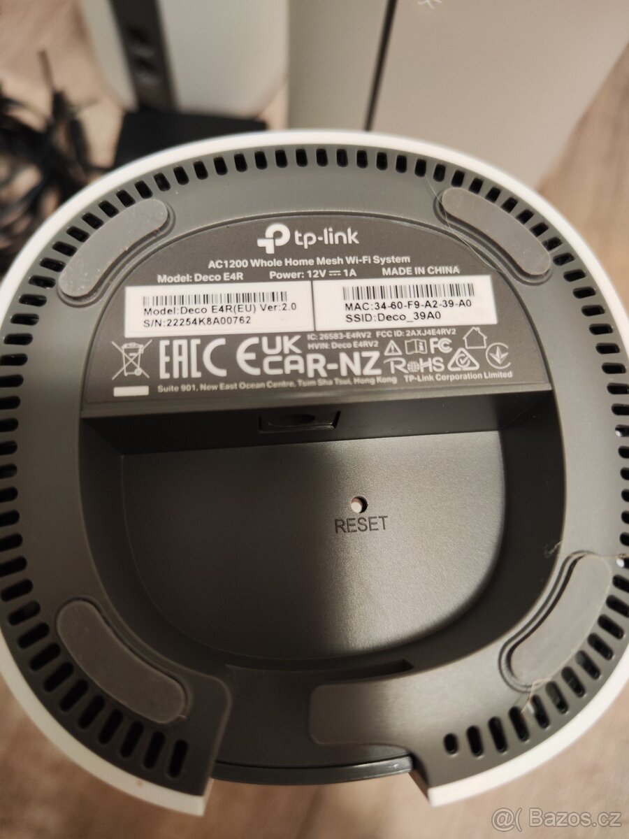 TP-Link Deco E4 (3-pack) – Kompletní WiFi Mesh systém - 3