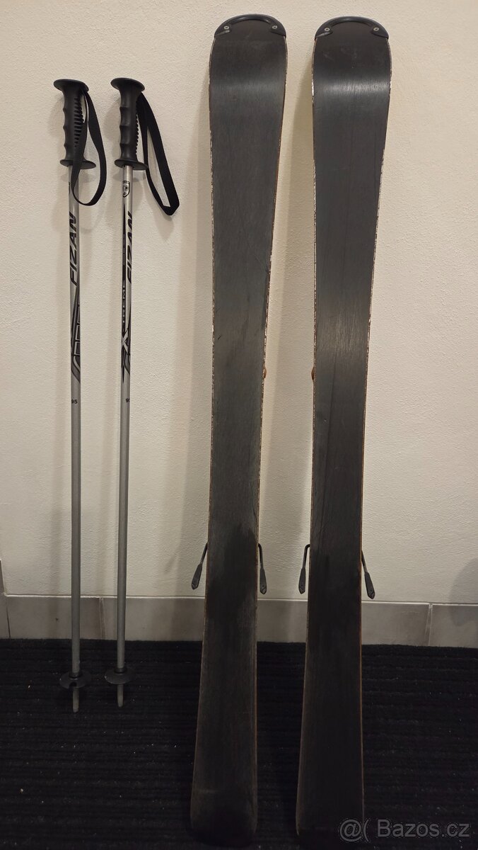 Lyže Völker 110 + hůlky 95cm - 3