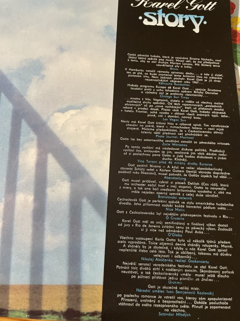 LP - Karel Gott Story - 3