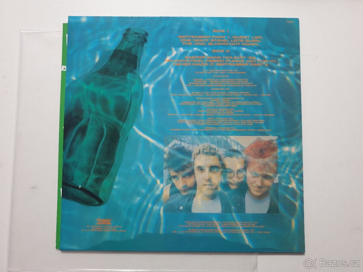 Peter And The Test Tube Babies LP - 3