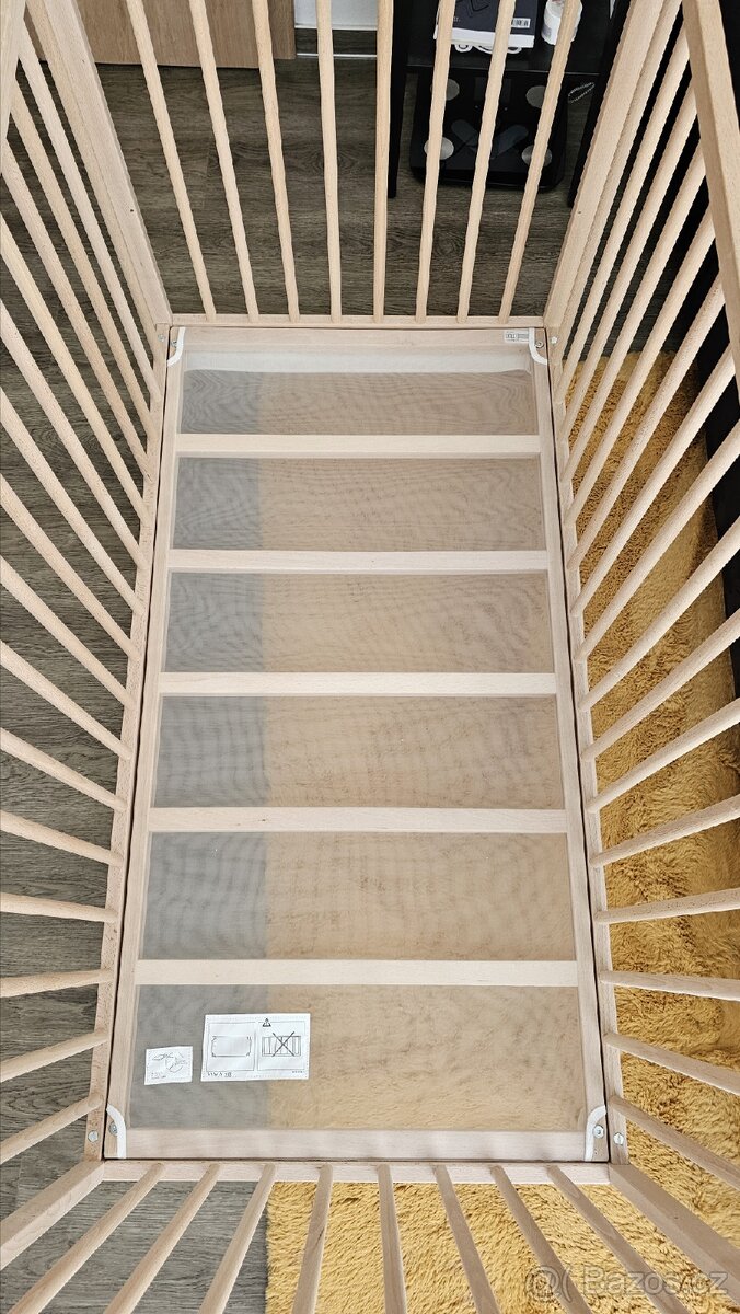 Dětská postýlka Ikea včetně matrace - 3