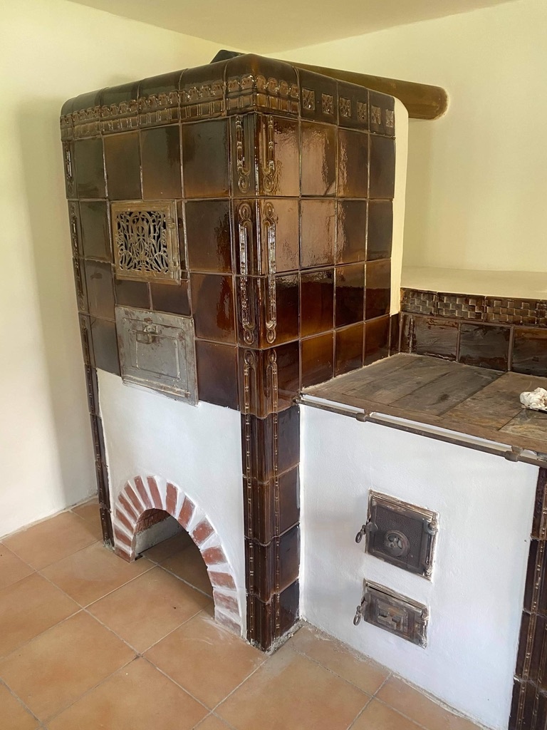 Krásné kachlové kamna - 3