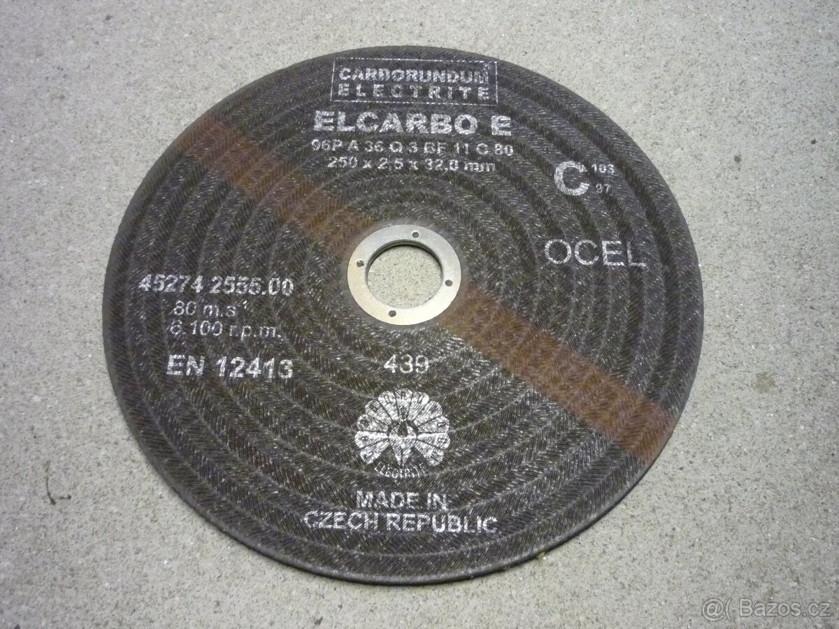 Řezné kotouče 300x3,5x32 a 250x2,5x32 - 3