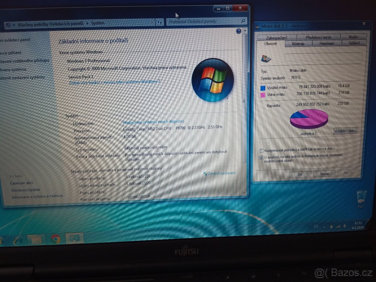 39...Fujitsu LifeBook S7220 - 3