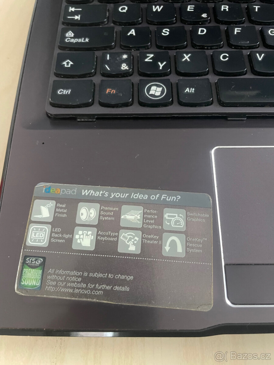 Notebook Lenovo - 3