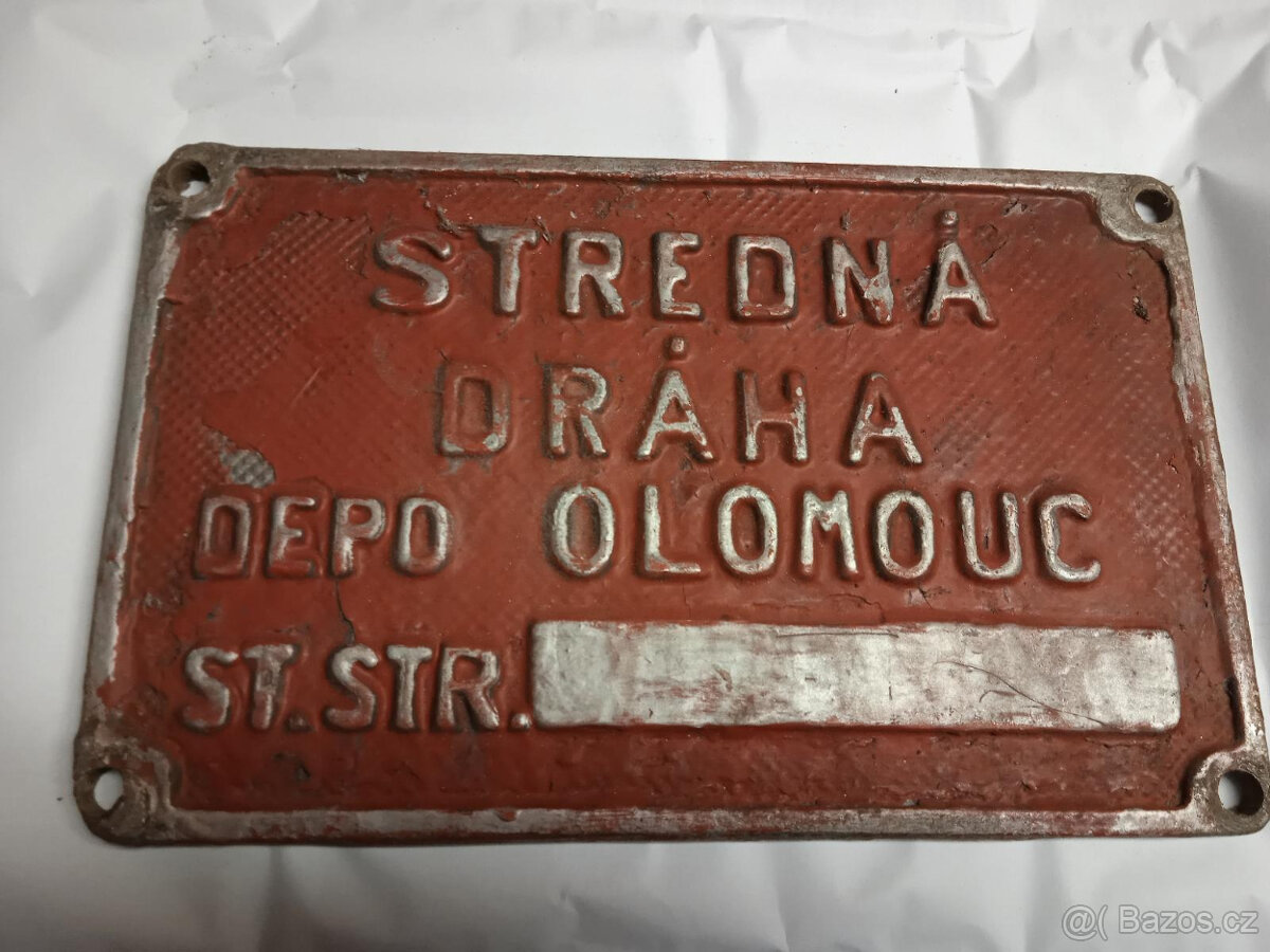 Lité štítky z lokomotivy - domovenky - 3