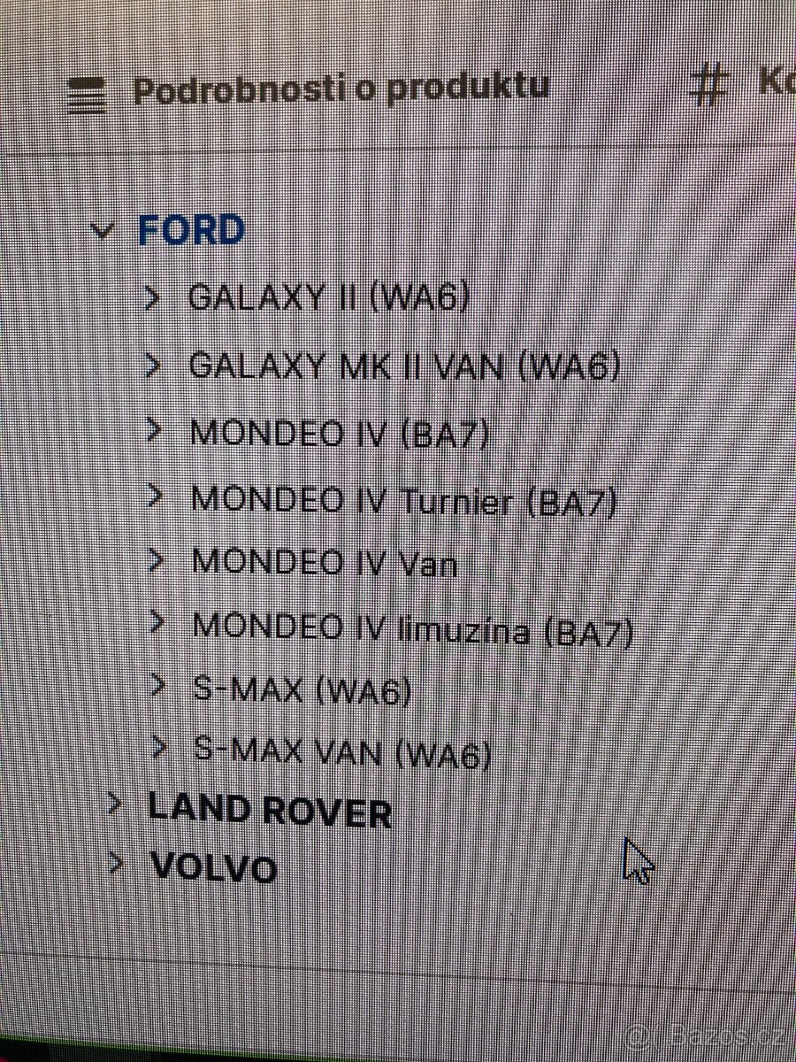 Ford - Galaxy II. Mondeo IV. S-Max. chladič klimatizace. - 3