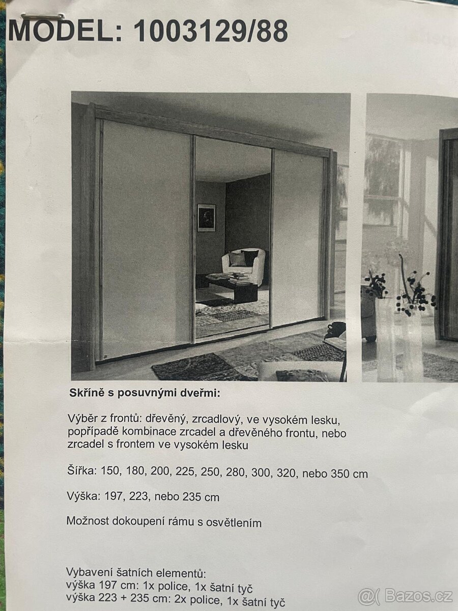 Šatní skříň - 3