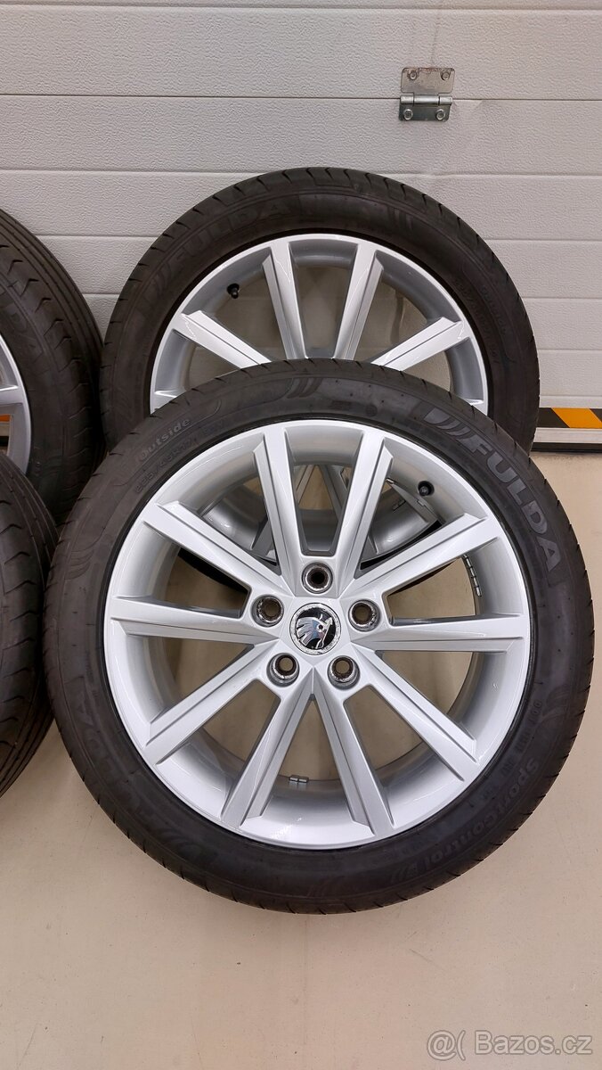 Alu kola 5x112 r17 Teron origo. škoda Octavia III - 3