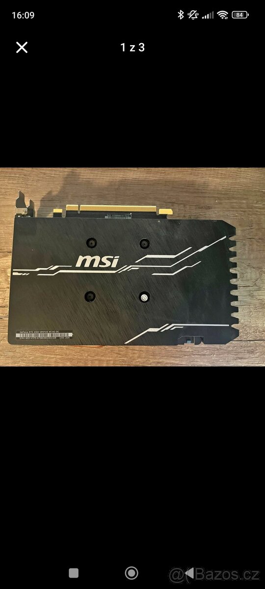 grafická karta MSI GeForce RTX 2060 VENTUS GP OC 6GB - 3