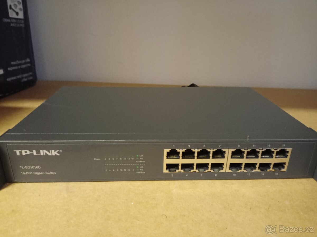 TP-Link TL-SG1016D – 16portový gigabitový switch - 3