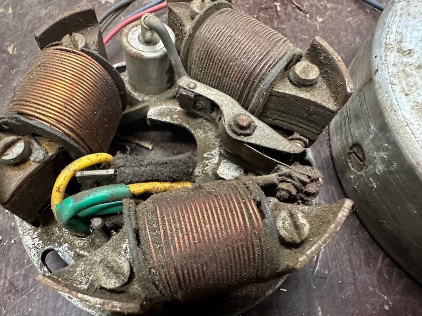 Predám zapalovaní rotor + stator ČZ 125c 150c zachovalé - 3