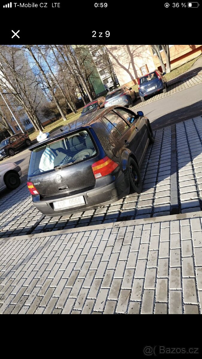 Volkswagen Golf IV 1.6i 74kw buď na nd nebo opravu - 3