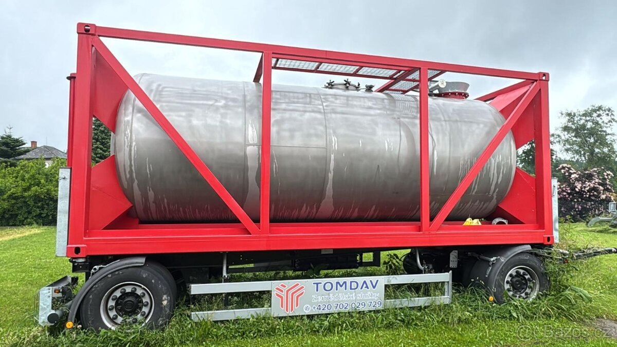 Cisterna, fekál za traktor 18.000l - 3