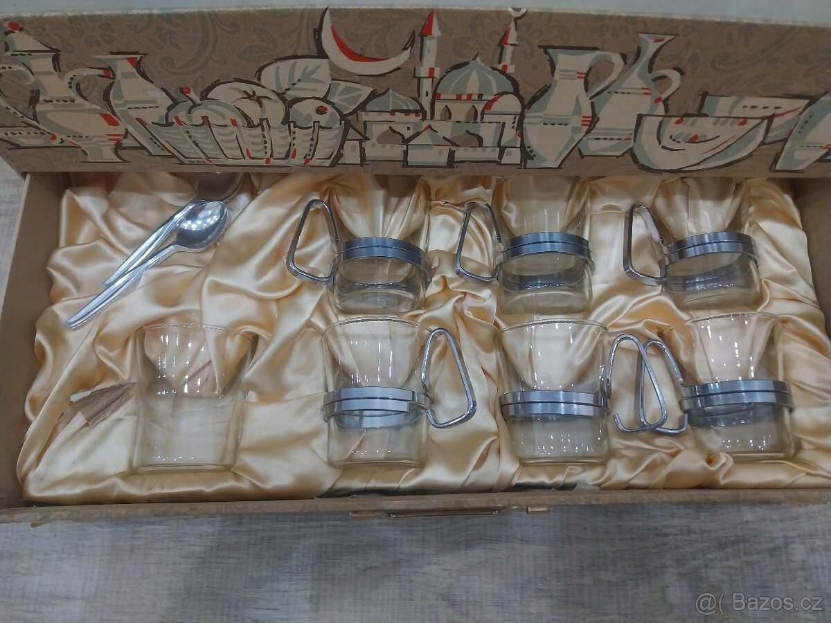 Retro cestovní čajová sada - 3