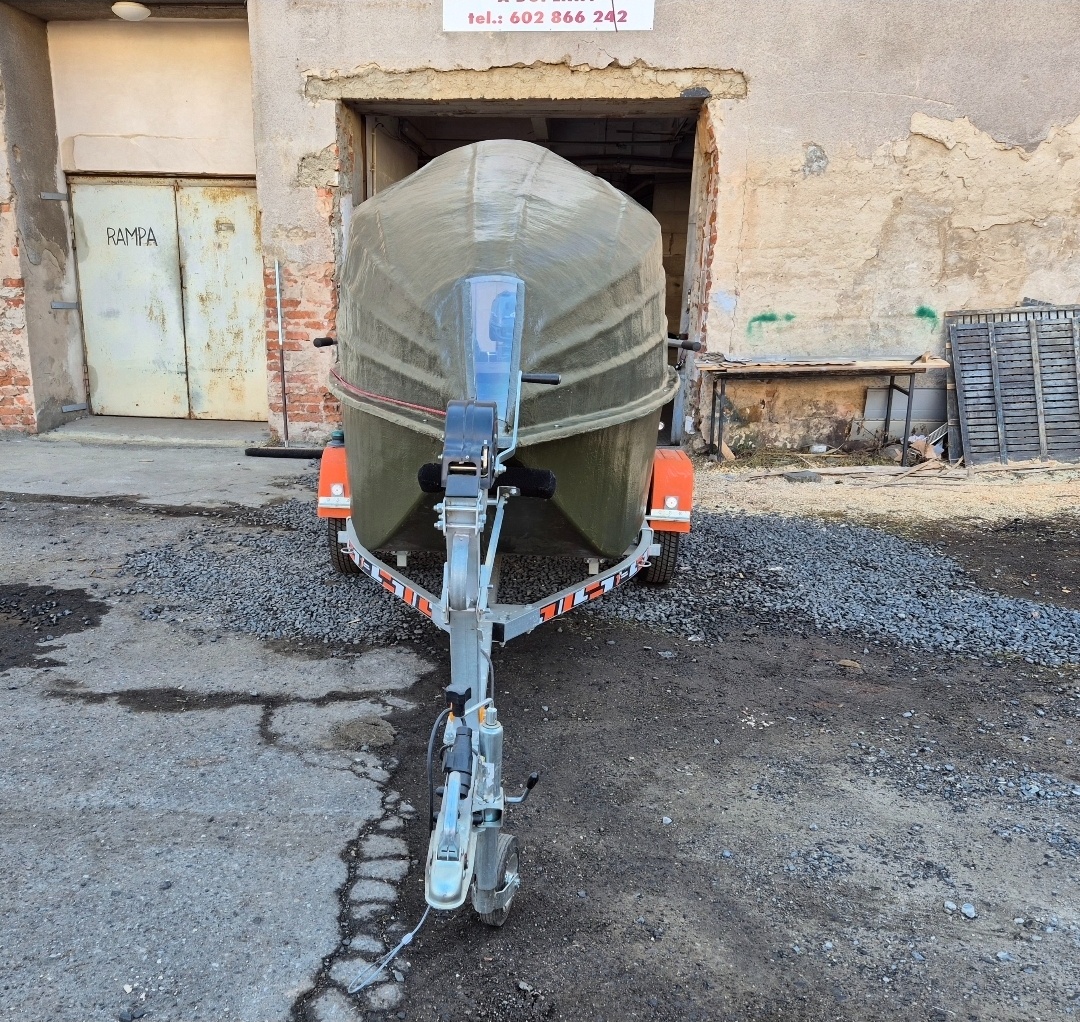 Rybářská loď včetně vozíku - 3