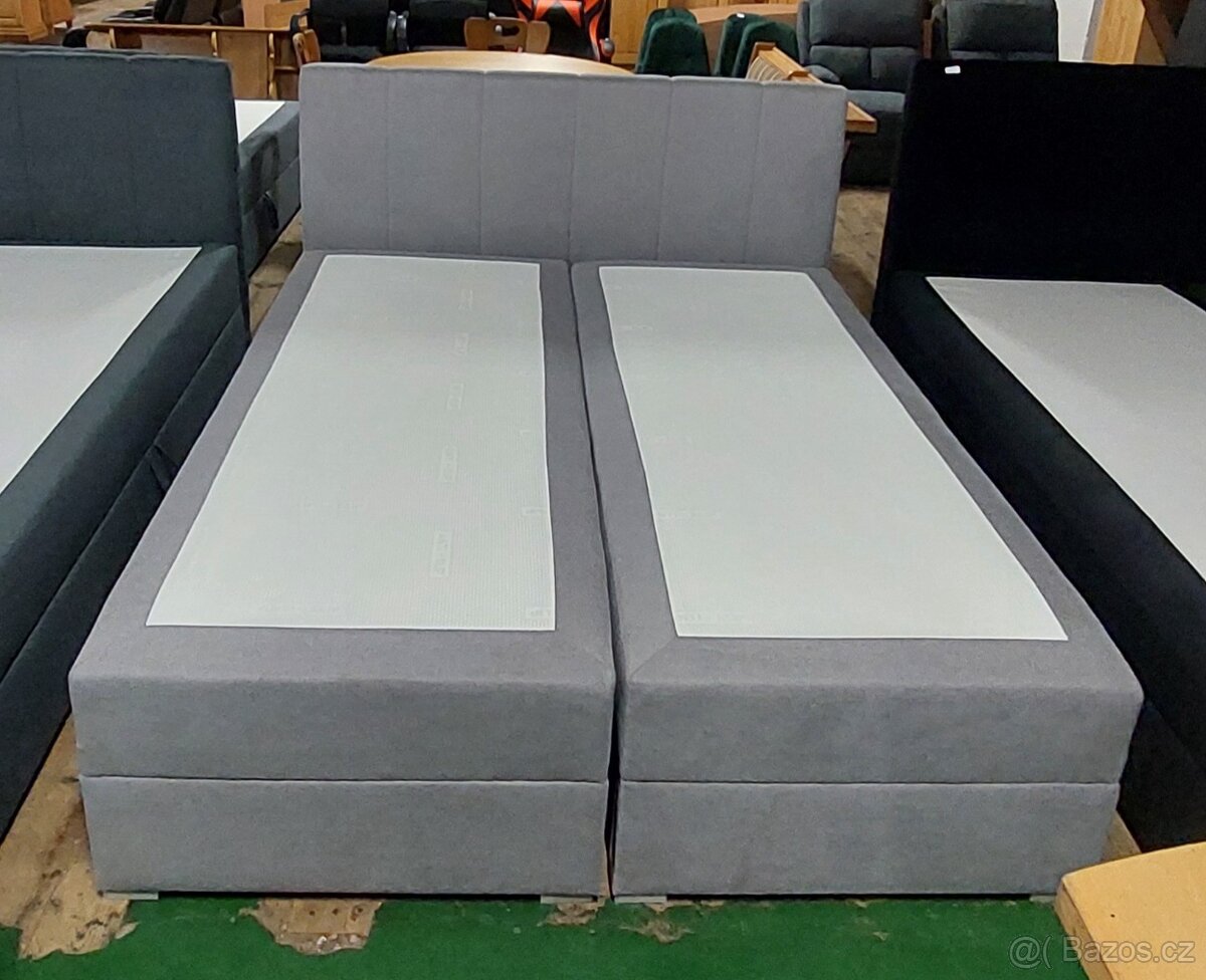 Postele boxpring s úložným prostorem - 3