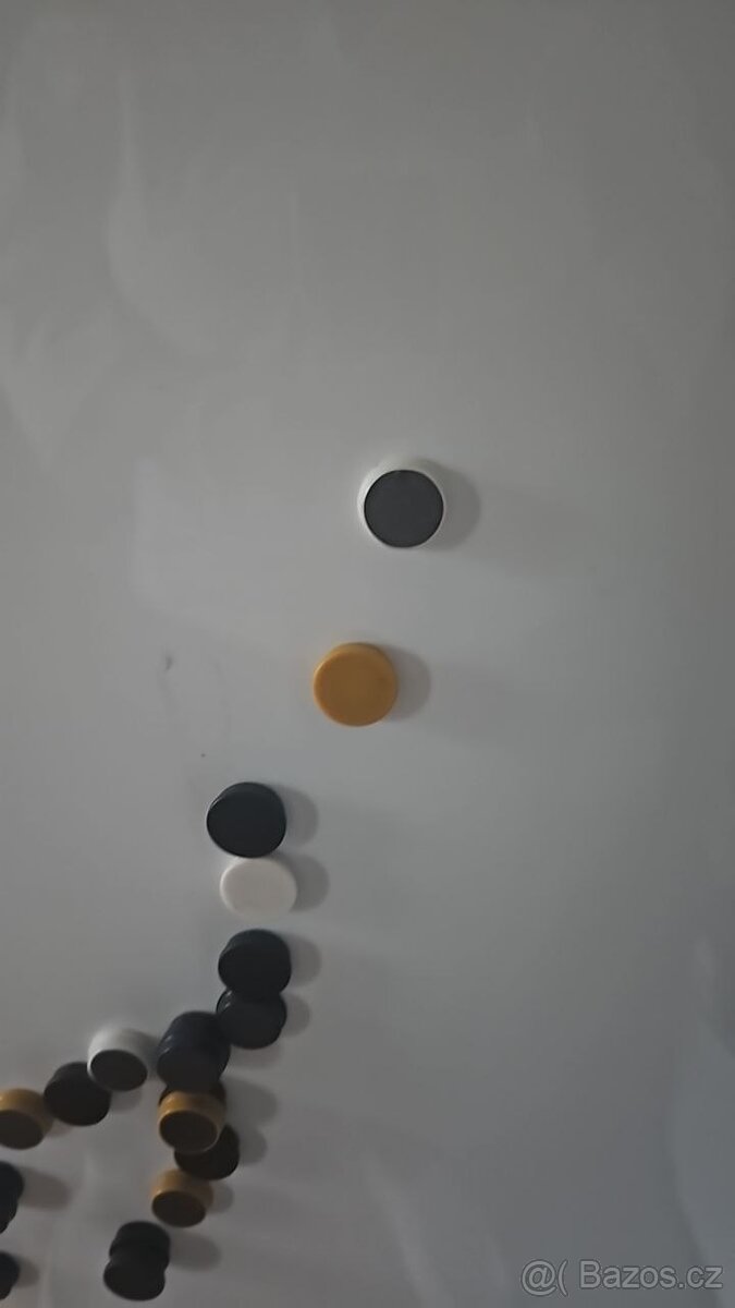 Bílá Magnetická tabule na fixy - 3