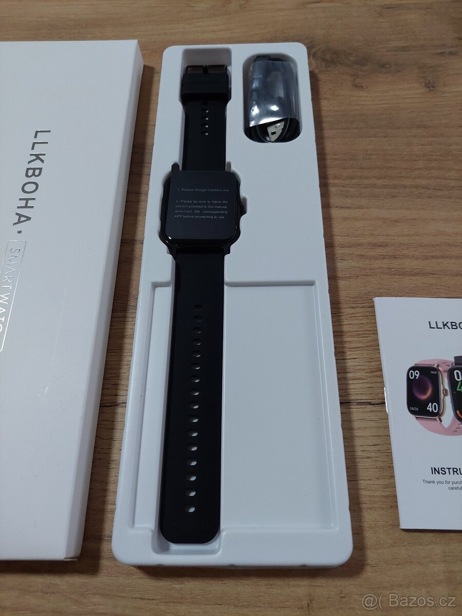 Chytré hodinky LLKBOHA P72 – 1,85" - volání, IP68 v češtině - 3