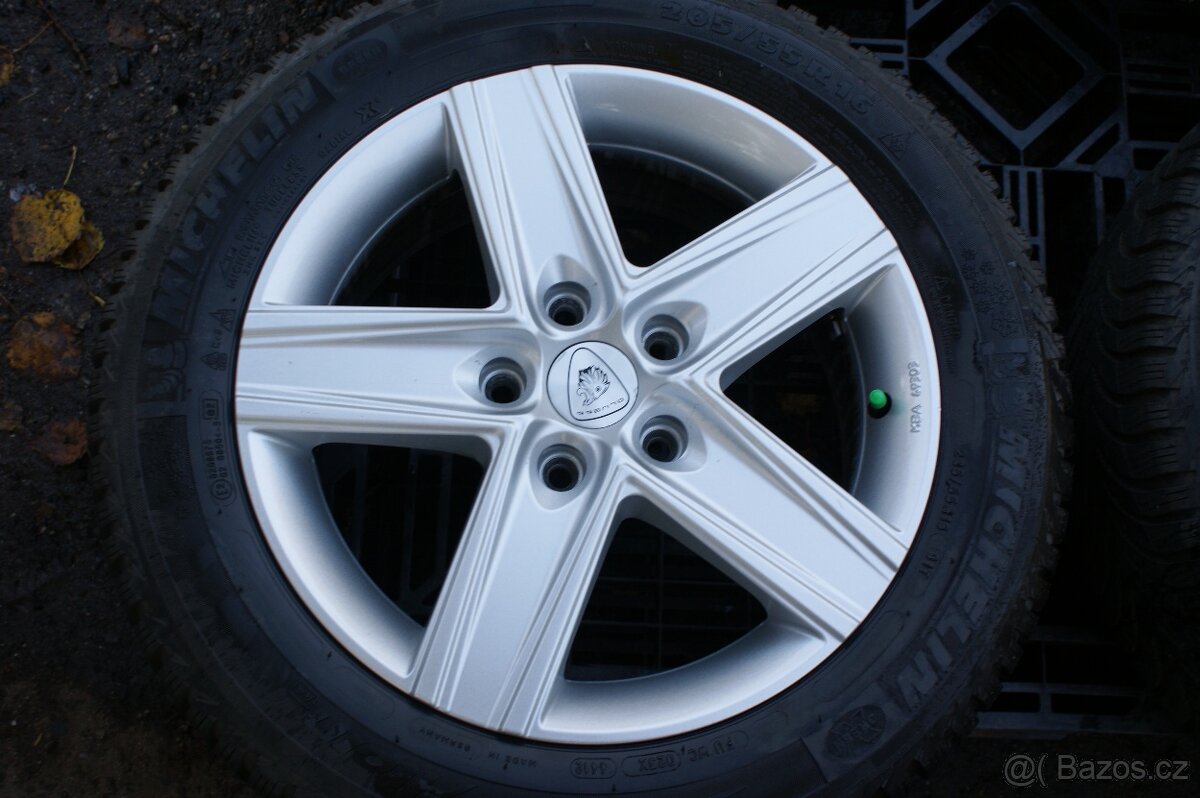 Aluett alu kol R16 Seat Audi Skoda VW zimni pneu - 3