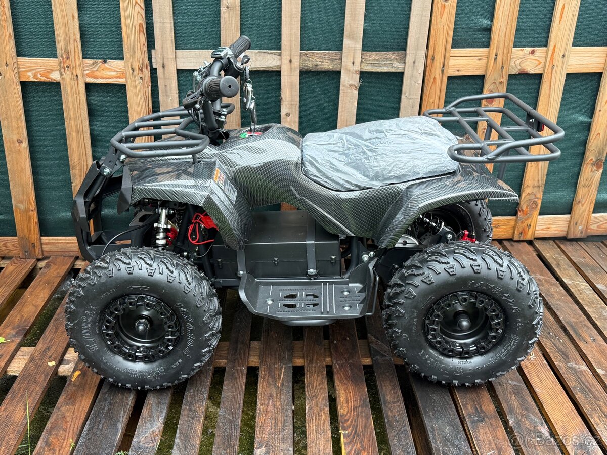 Elektro Čtyřkolka 1200W 48v Carbon AE010 - 3