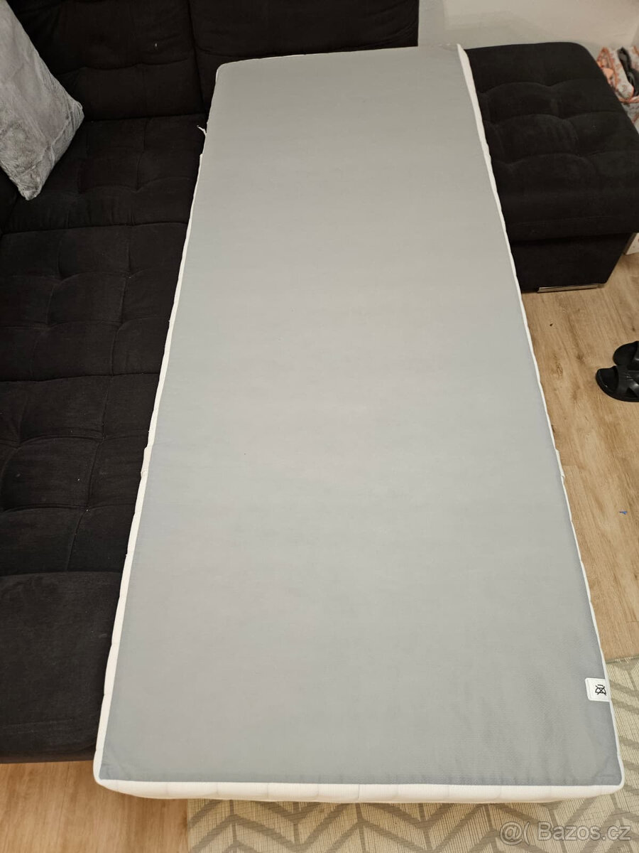 Matrace IKEA Åkrehamn 80×200 + chránič + plachta - 3