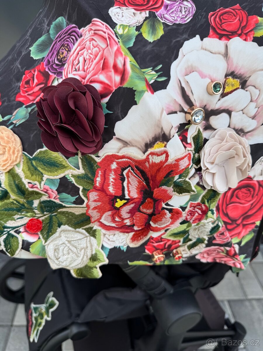 Cybex Priam 4 + Seat Pack Spring Blossom dark - 3