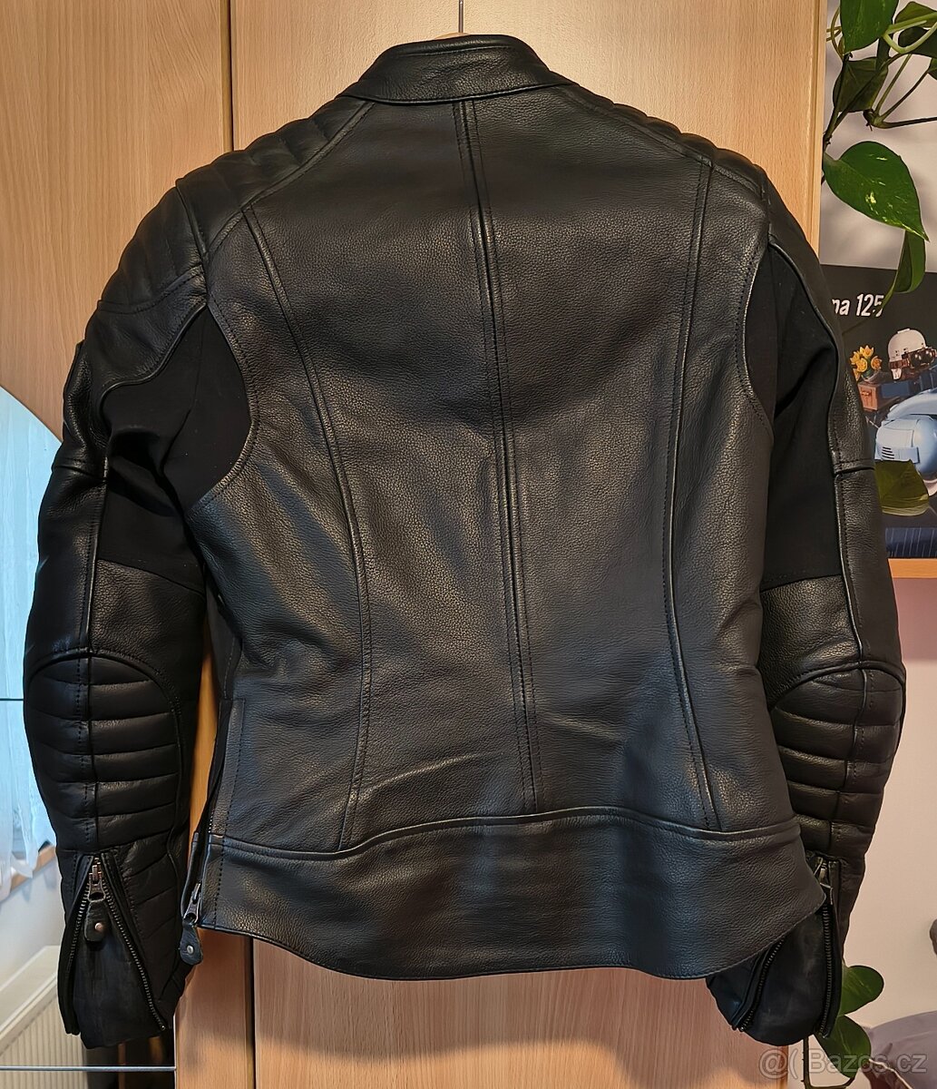 Kožená dámská bunda BECKLEY OXFORD, velikost 10 (S) - 3