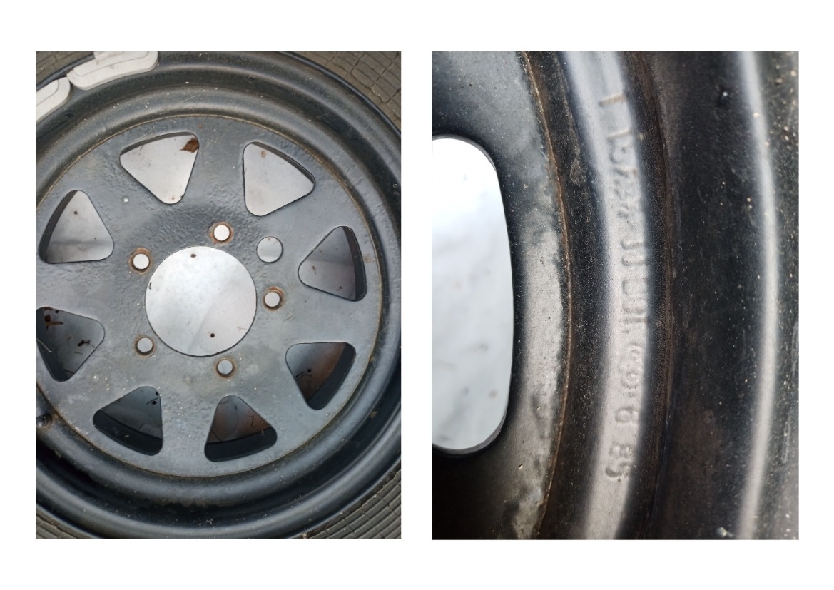 Kola do terénu/lesa (5x disk R15 5x139,7) - 3