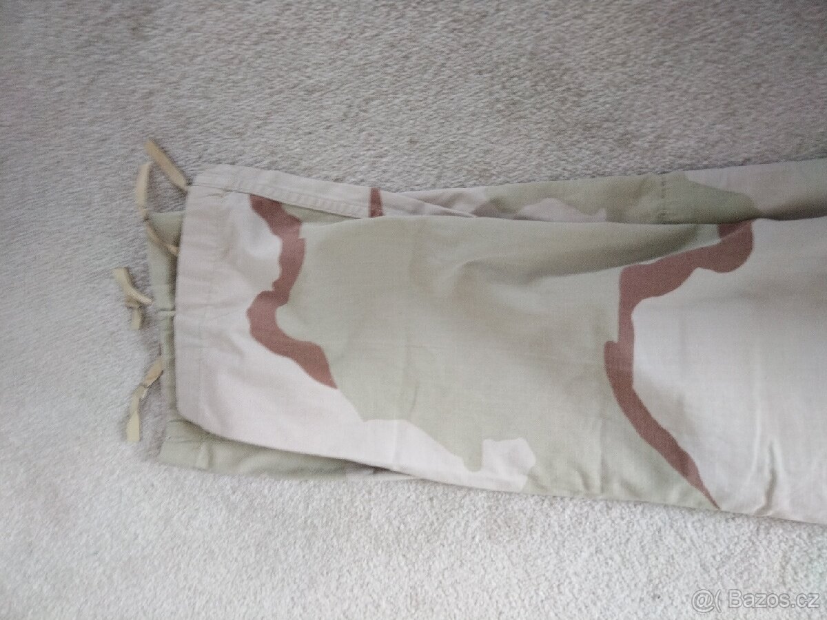 Kalhoty US ripstop bdu 3color desert /ripstop/small - 3