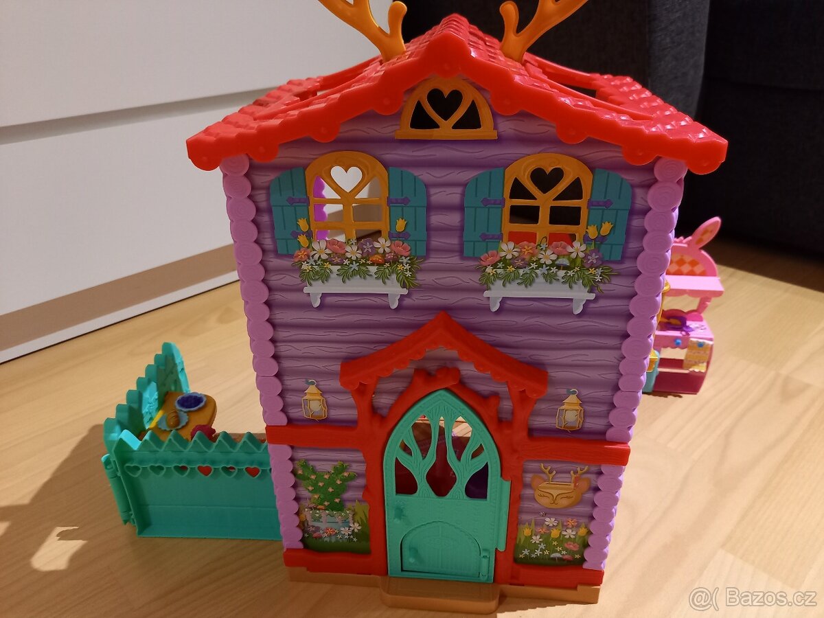 Domeček Enchantimals, kuchyně, panenky - 3