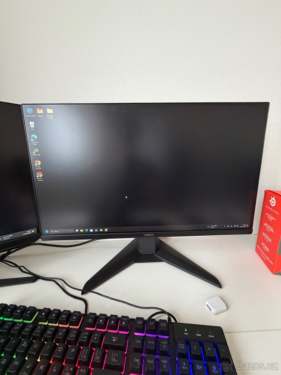 🎮 Herní PC sestava + 2× monitor + příslušenství - 3