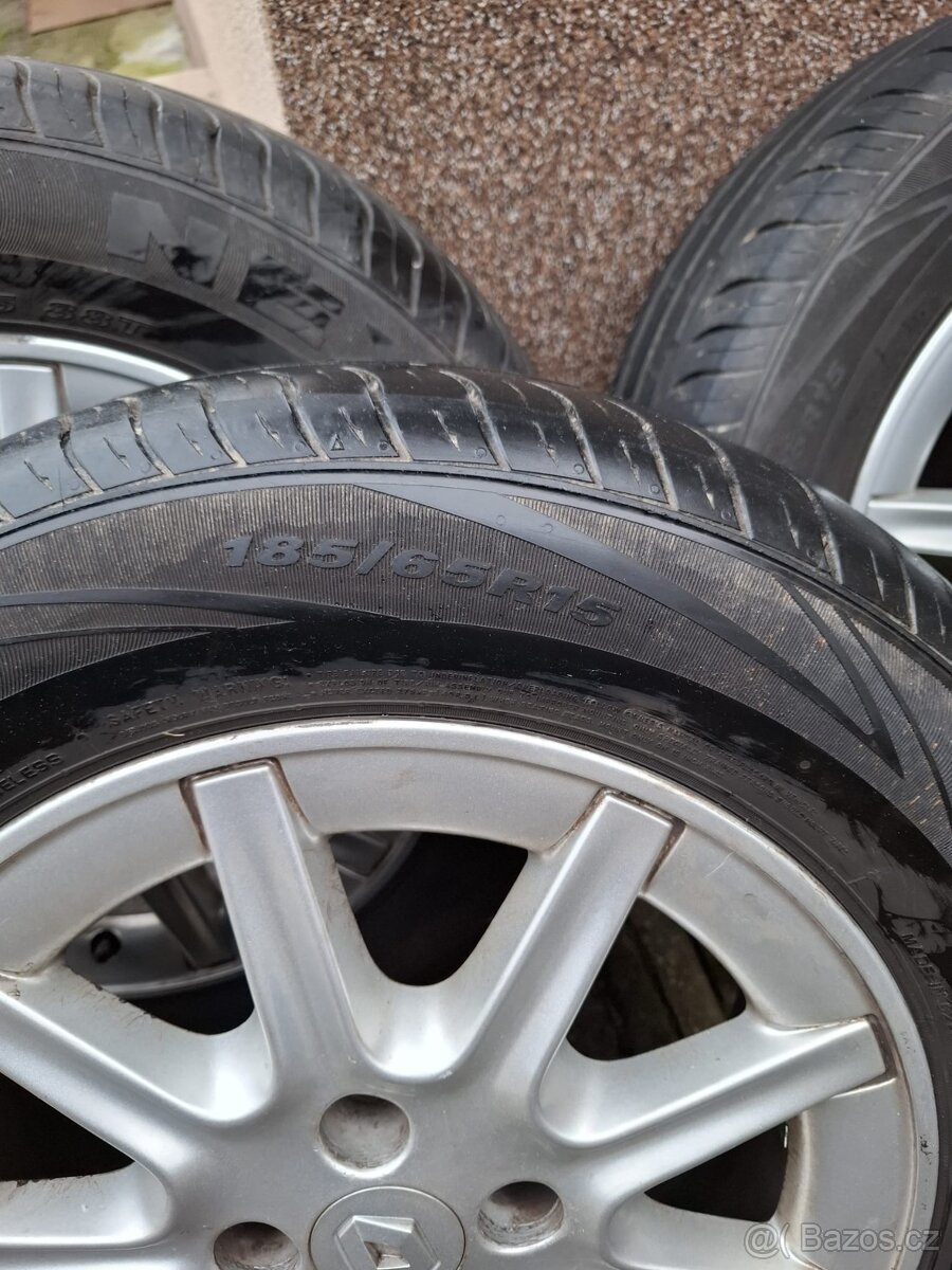 Renault alu disky 4x100 15" - 3