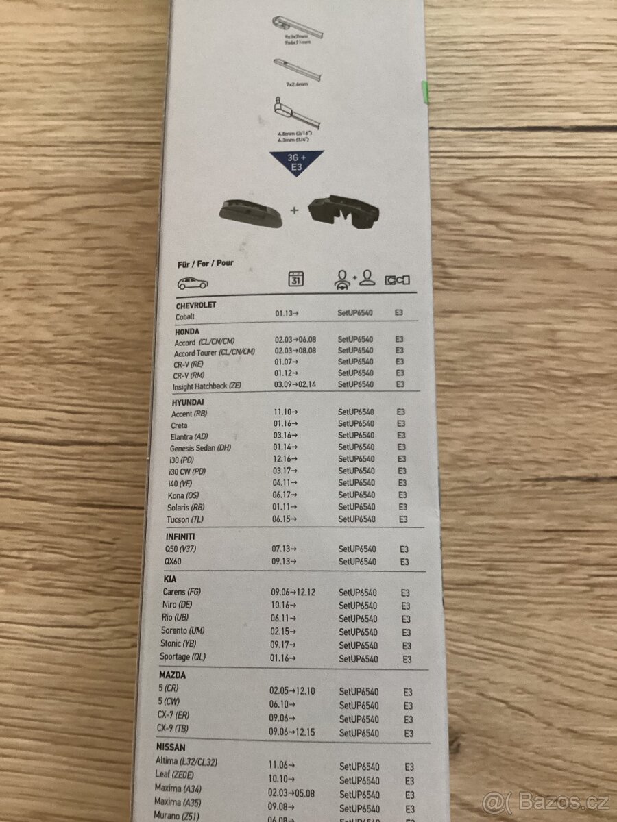 Lišty stěračů - 3