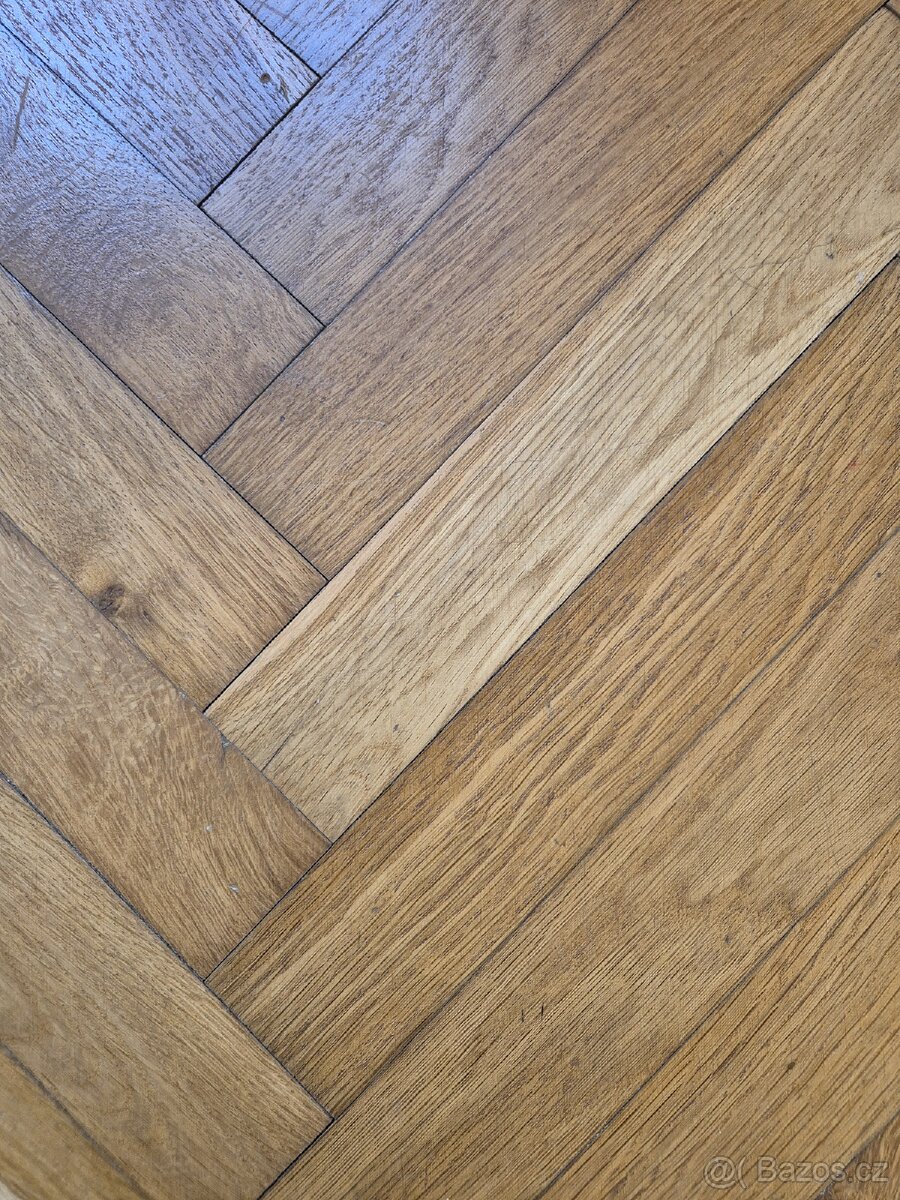 Prodám dubové parkety 17m2 - 3