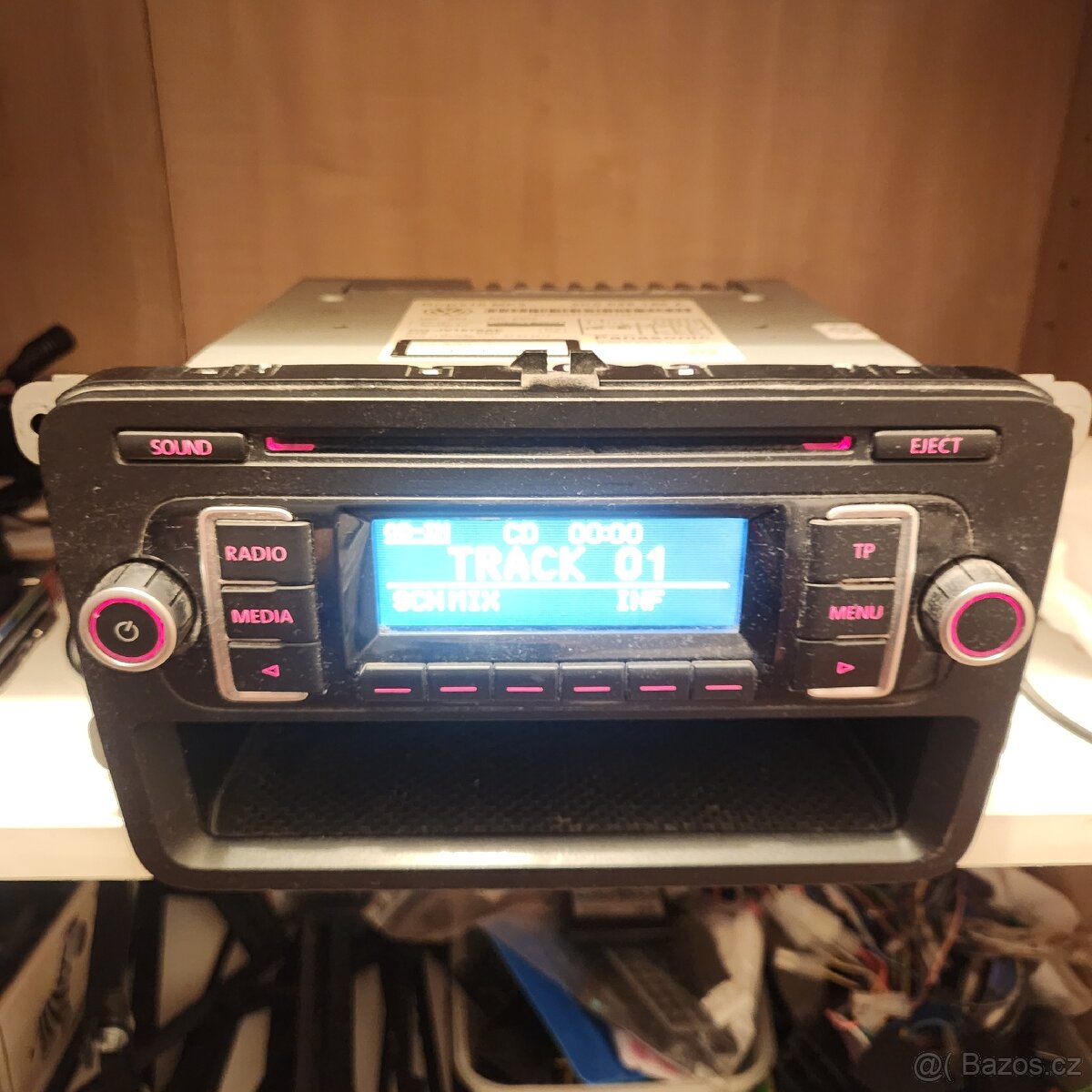 VW- RCD 210 CD MP3 TRANSPORTER GOLF PASSAT POLO AJ - 3