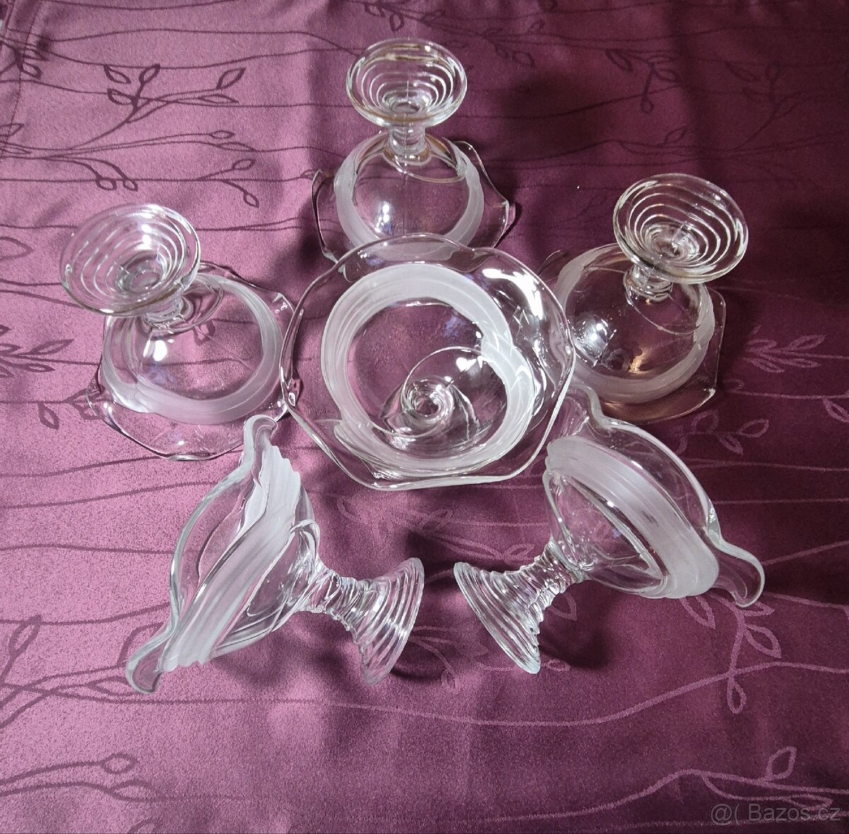 Skleněná miska na servírování - 3