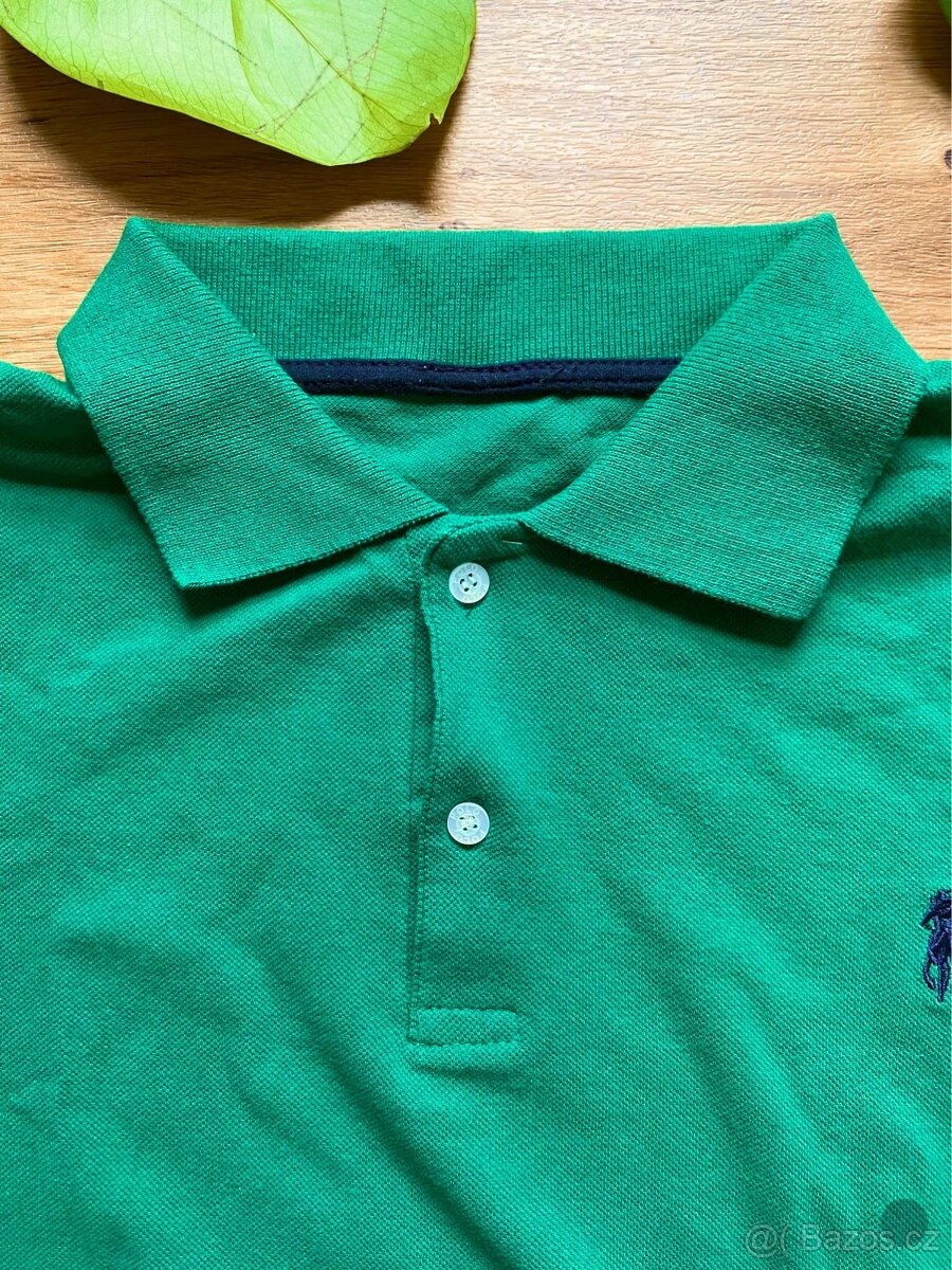 Ralph Lauren polo M zelené – originál, velmi dobrý stav - 3