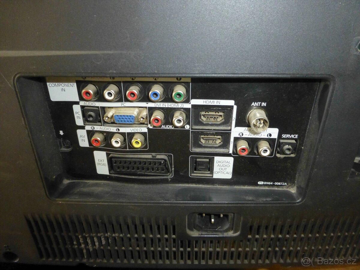 LCD televize 93cm SAMSUNG, 37 palců, nemá DVBT2 - 3