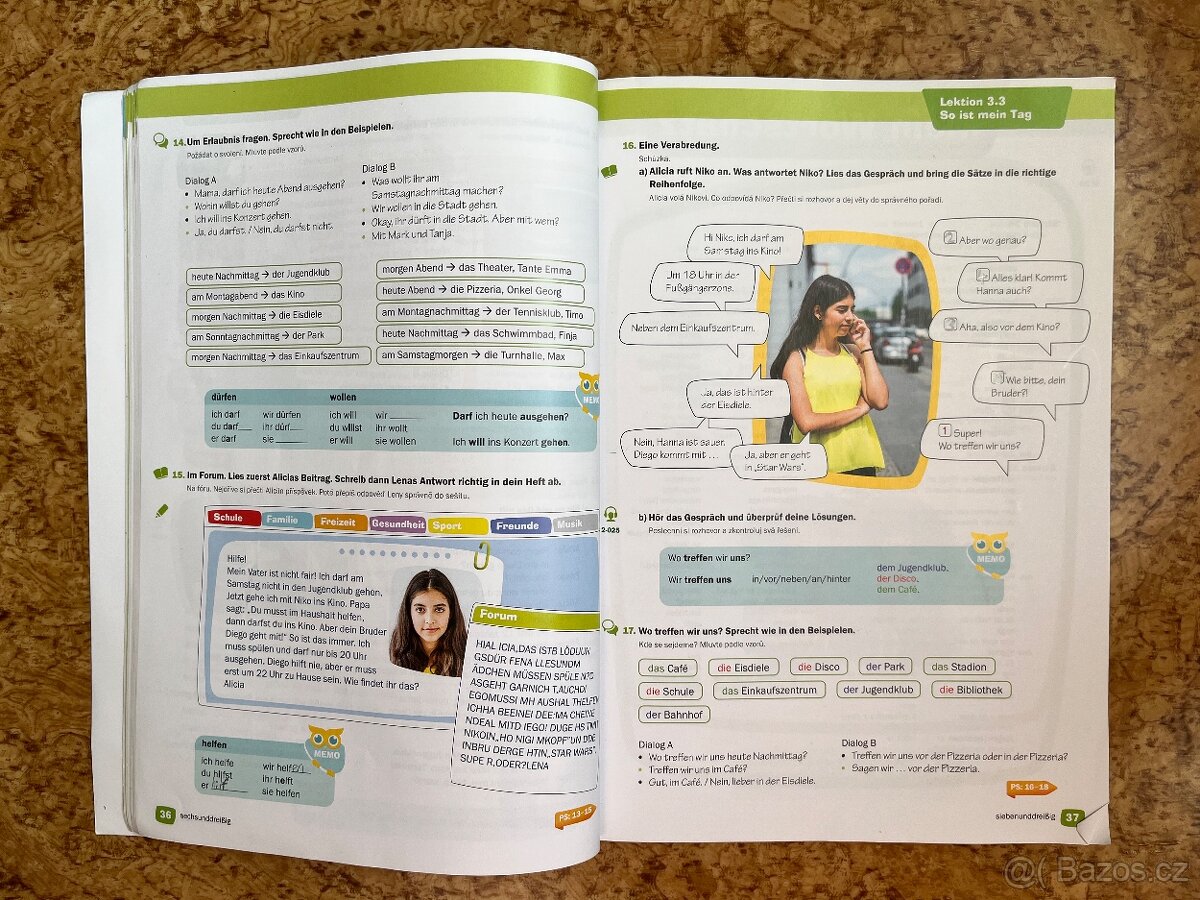 Němčina pro ZŠ, Klett maximal interaktiv 2 - 3